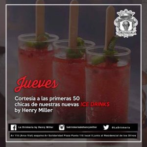 1st 50 Ladies Night at La Drinkeria by Henry Miller @ La Drinkeria by Henry Miller