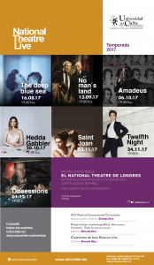 Obsessions Performed by the National Theatre in London @ Universidad del Caribe